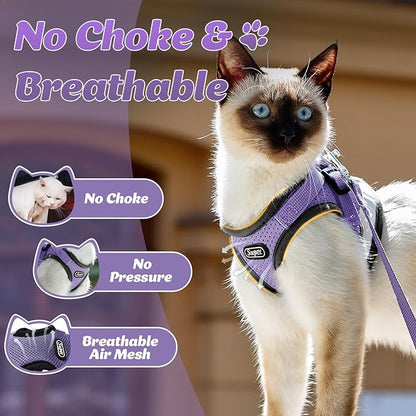 Supet Cat Harness and Leash Set for Walking