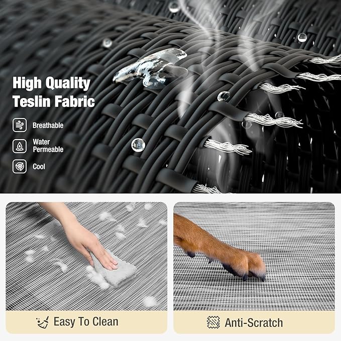 Veehoo Cooling Raised Dog Bed