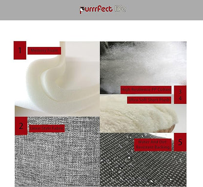 Oval Pet Beds for Cats and Small Dogs