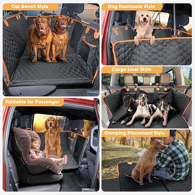 MIXJOY XL Dog Back Seat Extender for Truck