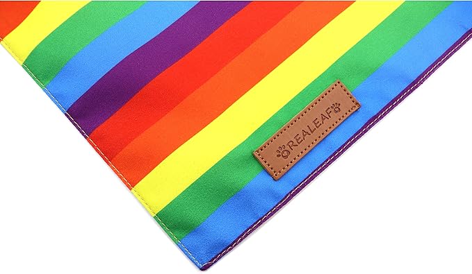 Realeaf Pride Dog Bandanas 2 Pack