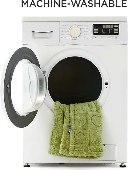 Bedsure 1 Pack 2 Dog Blankets for Small Dogs 2pcs Washable 300GSM Coral