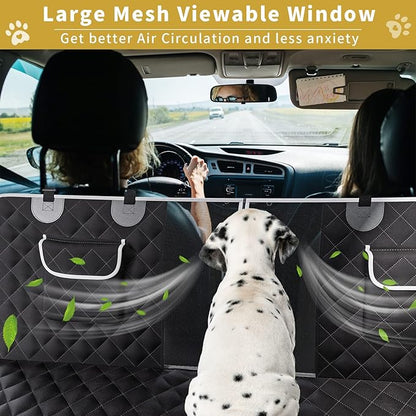 Dog Car Seat Cover for Back Seat