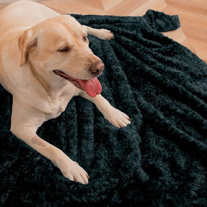 MACEVIA Fluffy Fleece Dog Blankets (40x60 Inch,