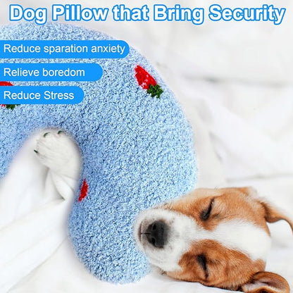 Mity rain Dog Pillow 14.2" * 9.4", Anxiety