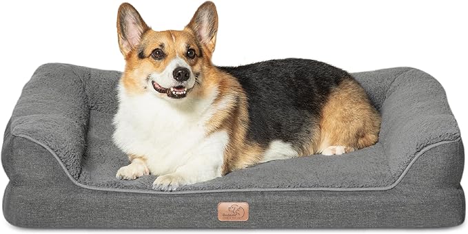 Bedsure Memory Foam Dog Bed for Large Dogs