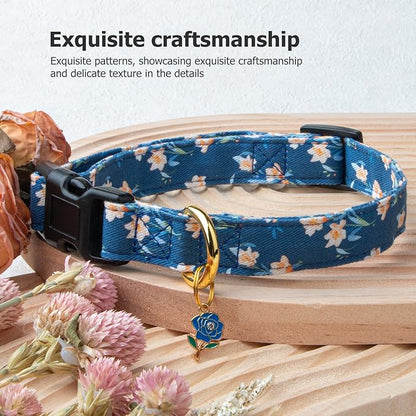 Cotton Handmade Dog Collar Cute and Distinctive Patterns