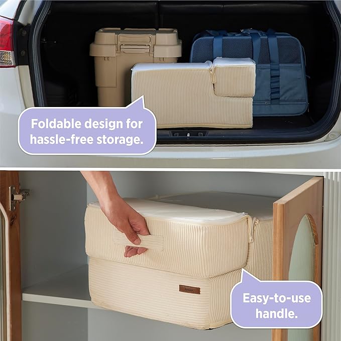 Lesure Dog Stairs for Small Dogs 3 Steps