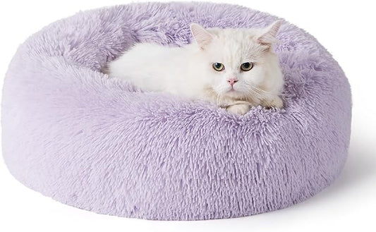 Bedsure Calming Cat Beds for Indoor Cats 20 inches, 15 lbs
