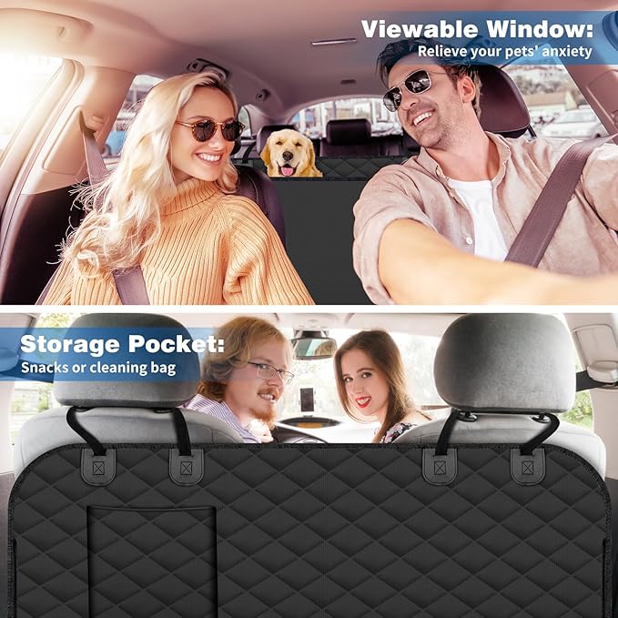 BeneathYourFeet Dog Seat Cover (54" W x 56" L