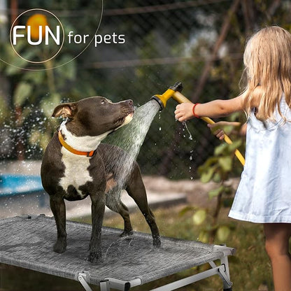 Elevated Cooling Cots Dog Bed: Raised Outdoor & Indoor Pet Cot