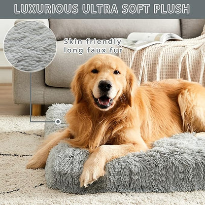MIHIKK Extra Large Dog Bed 47x29 inch,