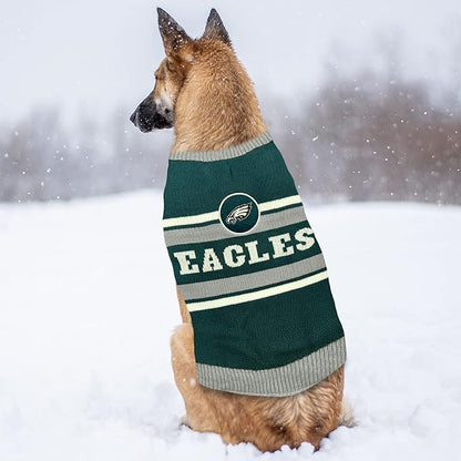 Pets First NFL Philadelphia Eagles Dog Sweater (PHL-4179-XL)