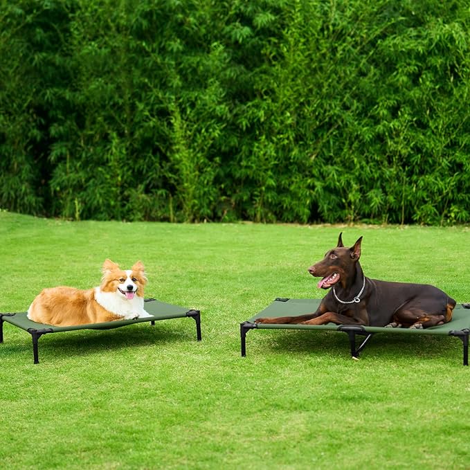 EHEYCIGA 36 Inch Elevated Dog Cot Bed Medium