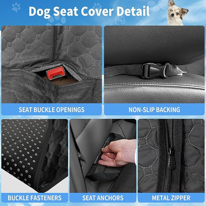 Back Seat Extender for Dogs 400lbs,Nonslip Dog