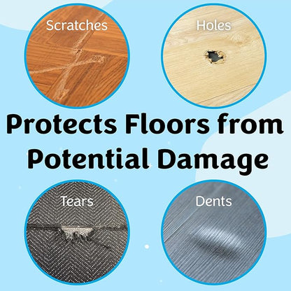 IMPRESA [4 Pack 1” Wide Elevated Dog Bed Feet to Protect Floors