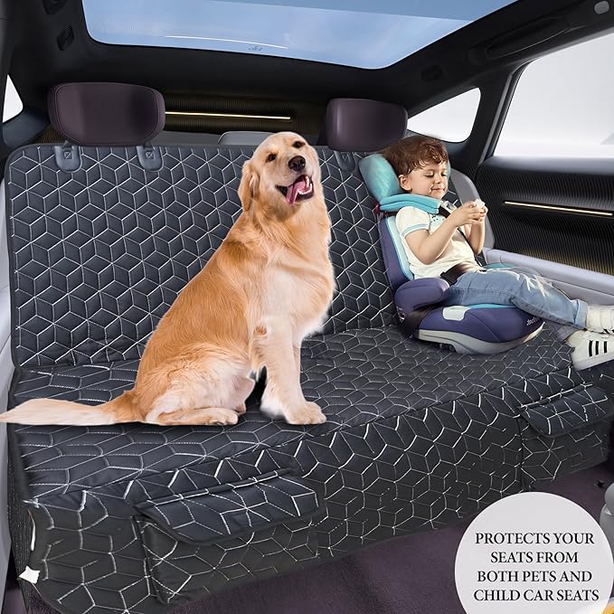 Dog Car Seat Covers for Back Seat Cover