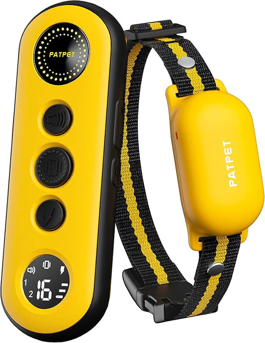PATPET Dog Training Collar with Remote 3 Adjustable (8-120 lbs)