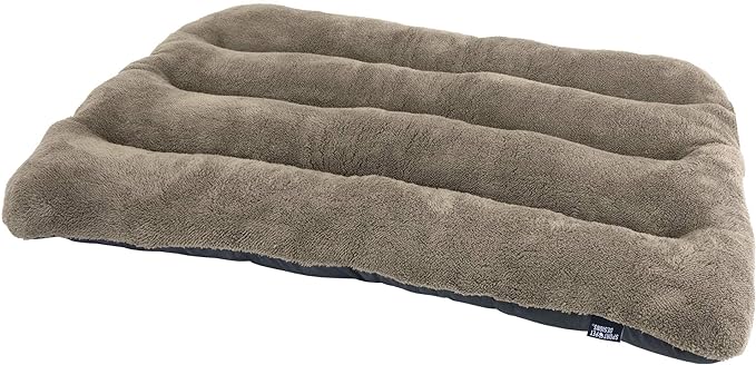 SportPet Designs Waterproof Pet Bed with Non Skid Bottom Fits Plastic Dog Kennel 33 inch (CM-0353-CS01), Light