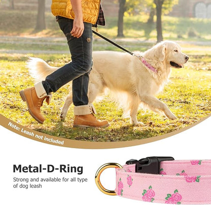 Cotton Handmade Dog Collar Cute and Distinctive Patterns