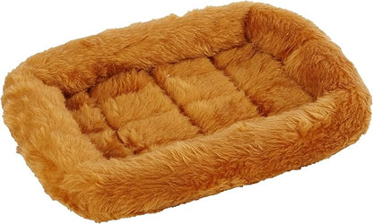MidWest Homes for Pets Cinnamon 18-Inch Pet Bed w/ Comfortable Bolster 18-Inch Crate