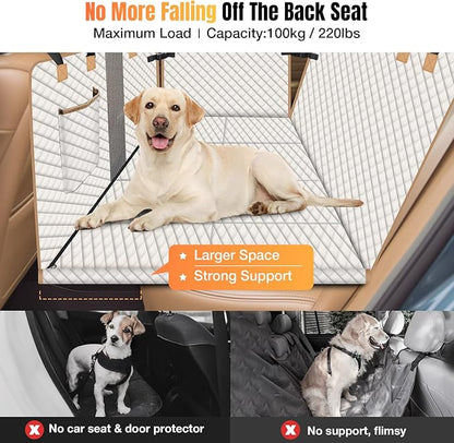 Dog Car Seat Cover for Back Seat