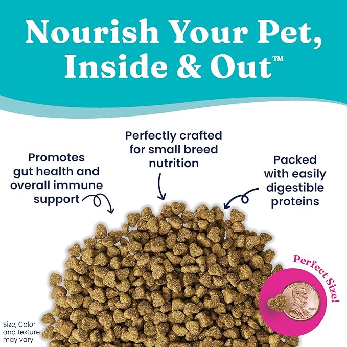 Solid Gold Mighty Mini Small Breed Dog Food - Dry Dog Food for Any Toy Breed - for Gut Health & Sensitive Stomach Support - Digestive Probiotics for Dogs - Grain & Gluten Free Recipe