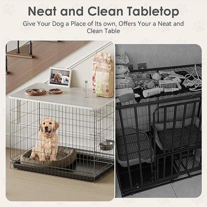 Dog Crate Topper Wood for 42 inch Cages