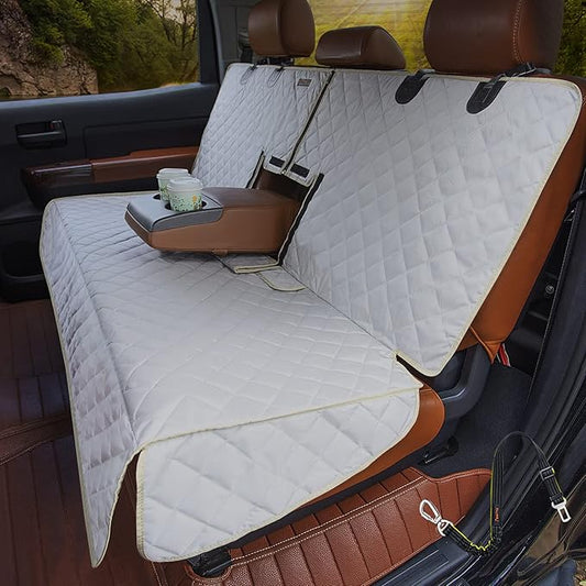 iBuddy Bench Dog Seat Cover for Truck Waterproof