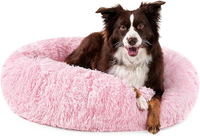 PetAmi Calming Dog Bed for Small Medium Dog Cat 45 lbs, 30 inch,