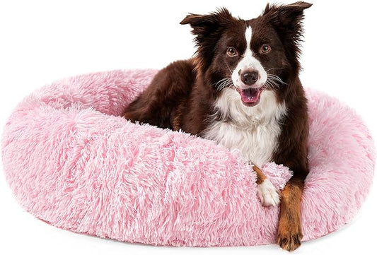PetAmi Calming Dog Bed for Small Medium Dog Cat 45 lbs, 30 inch,