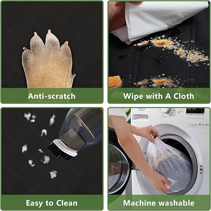 INFURTURE Back Seat Extender for Dogs 460lbs for