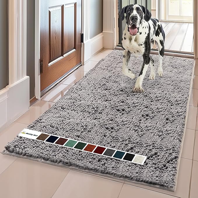 Muddy Mat® AS-SEEN-ON-TV Highly Absorbent Microfiber Door Mat and Pet Rug 59"X35"