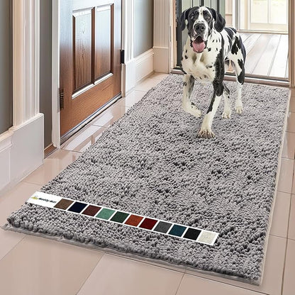 Muddy Mat® AS-SEEN-ON-TV Highly Absorbent Microfiber Door Mat and Pet Rug 59"X35"