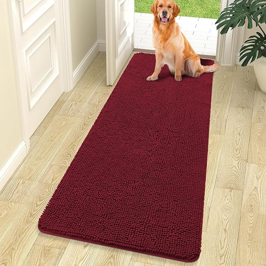 OLANLY Dog Door Mat for Muddy Paws 70x24
