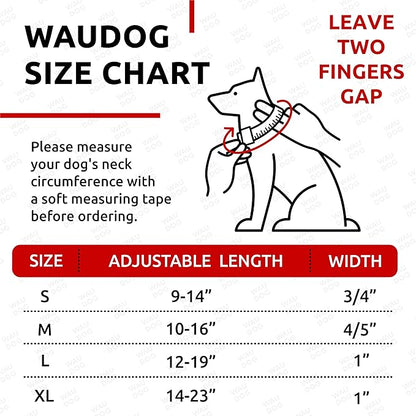 WAUDOG Waterproof Dog Collar