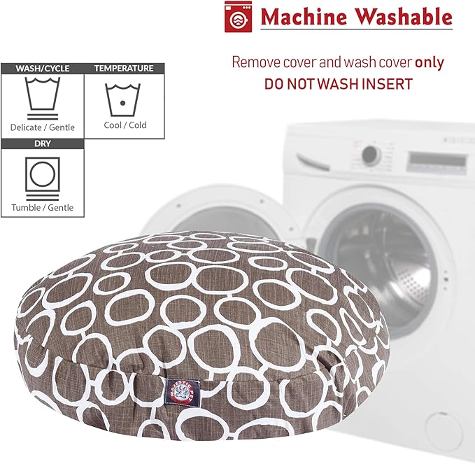 Majestic Pet Fusion Mocha Medium Round Pet Bed