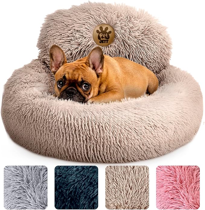 PetJett Calming Dog Bed 23'' Fits 25 lbs
