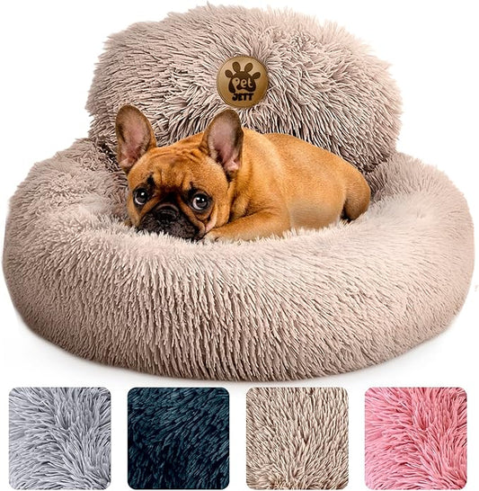 PetJett Calming Dog Bed 23'' Fits 25 lbs