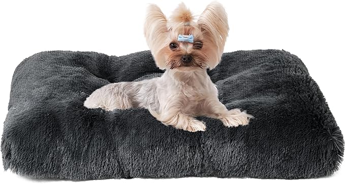 EHEYCIGA Fluffy Dog Crate Pad