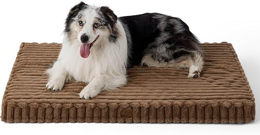 Bedsure Orthopedic Dog Bed for Large Dogs (44x32, Copper