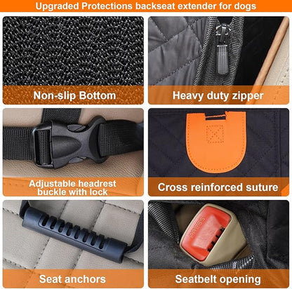 Dog Car Seat Back Seat Pet Cover Back