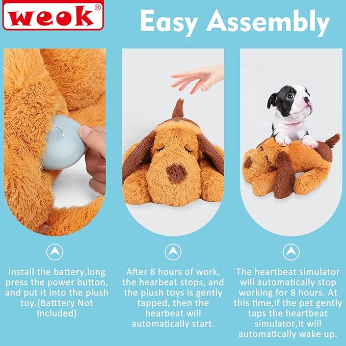 Heartbeat Puppy Toy