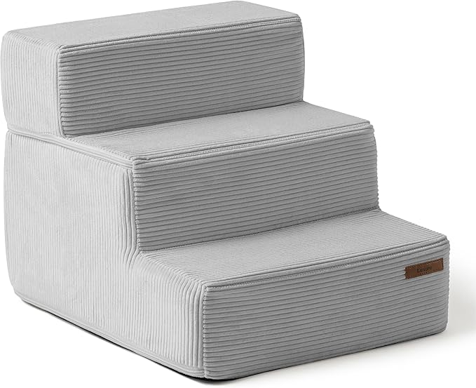 Lesure Dog Stairs for Small Dogs 3 Steps