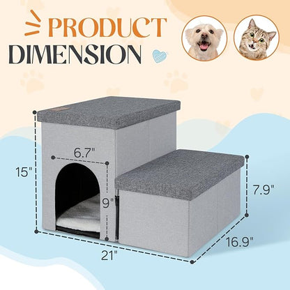 Dog Stairs for Small Dogs 22 in(2