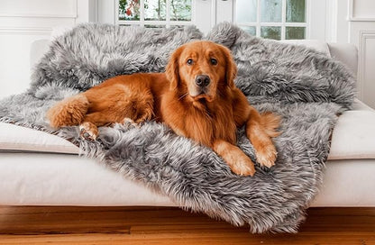 PupProtector Waterproof Throw Blanket for Dogs and Cats (60" L 50" W)