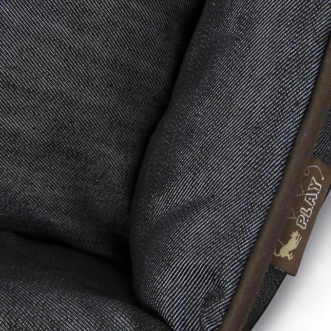 P.L.A.Y. Pet Lifestyle and You Denim Brown Lounge Bed for Dogs