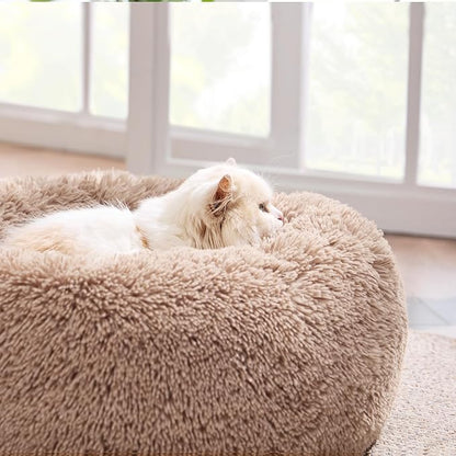 Bedsure Calming Cat Beds for Indoor Cats 20 inches, 15 lbs