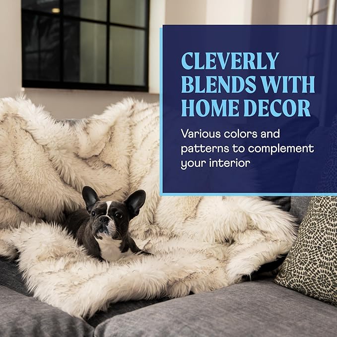 PupProtector Waterproof Throw Blanket for Dogs and Cats (60" L 50" W)