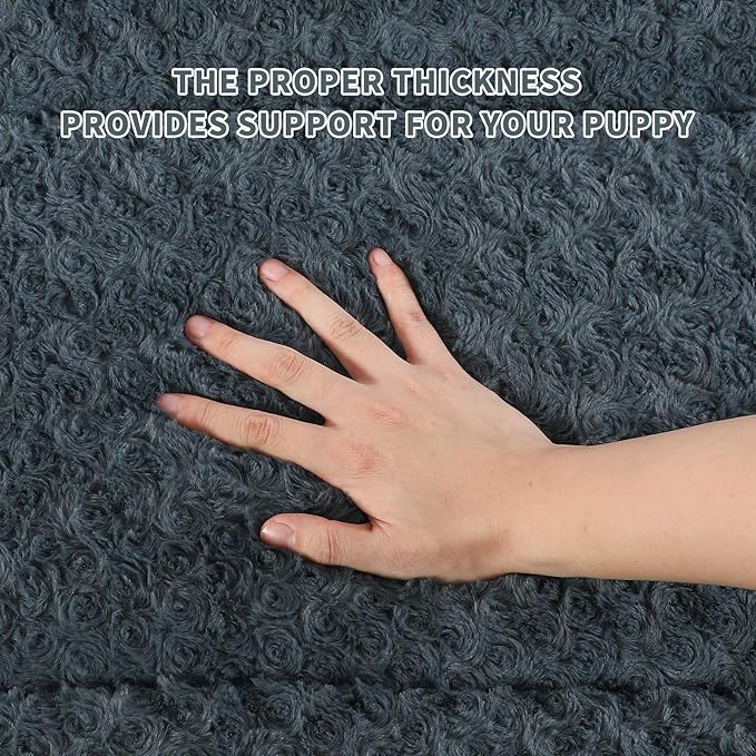 NOYAL Dog Bed Mat Soft Washable Dog Crate